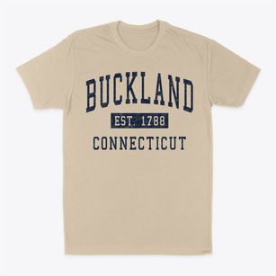 Buckland Connecticut Classic Established Classic Dad T-Shirt