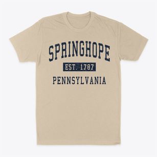 Springhope Pennsylvania Classic Established Classic Dad T-Shirt