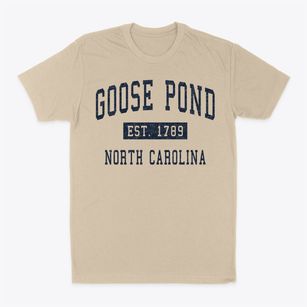 Goose Pond North Carolina Classic Established Classic Dad T-Shirt