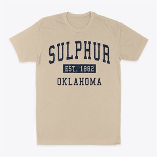 Sulphur Oklahoma Classic Established Classic Dad T-Shirt