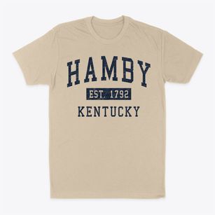 Hamby Kentucky Classic Established Classic Dad T-Shirt