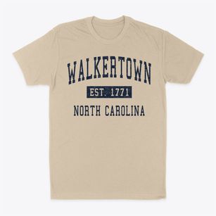 Walkertown North Carolina Classic Established Classic Dad T-Shirt