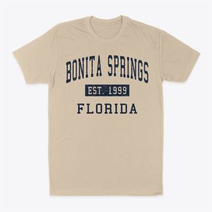 Bonita Springs Florida Classic Established Classic Dad T-Shirt