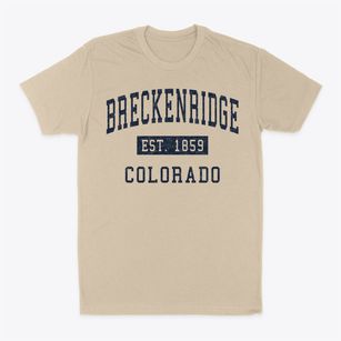 Breckenridge Colorado Classic Established Classic Dad T-Shirt