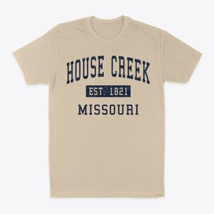 House Creek Missouri Classic Established Classic Dad T-Shirt