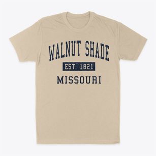 Walnut Shade Missouri Classic Established Classic Dad T-Shirt