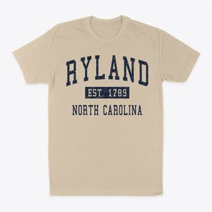 Ryland North Carolina Classic Established Classic Dad T-Shirt