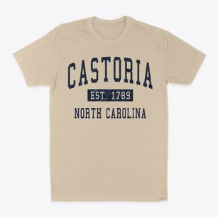 Castoria North Carolina Classic Established Classic Dad T-Shirt