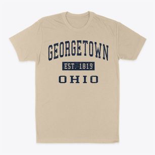 Georgetown Ohio Classic Established Classic Dad T-Shirt