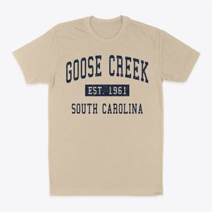 Goose Creek South Carolina Classic Established Classic Dad T-Shirt