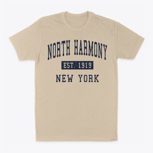North Harmony New York Classic Established Classic Dad T-Shirt