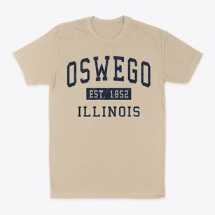 Oswego Illinois Classic Established Classic Dad T-Shirt