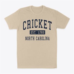 Cricket North Carolina Classic Established Classic Dad T-Shirt