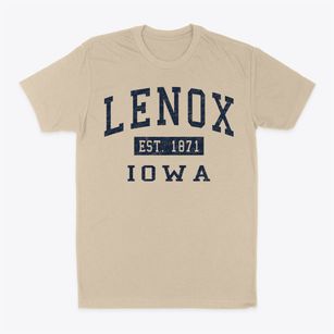 Lenox Iowa Classic Established Classic Dad T-Shirt