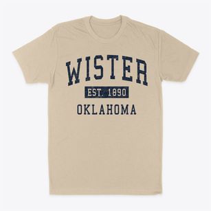Wister Oklahoma Classic Established Classic Dad T-Shirt