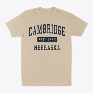 Cambridge Nebraska Classic Established Classic Dad T-Shirt