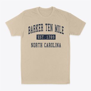 Barker Ten Mile North Carolina Classic Established Classic Dad T-Shirt