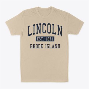 Lincoln Rhode Island Classic Established Classic Dad T-Shirt