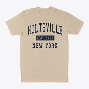 Holtsville New York Classic Established Classic Dad T-Shirt