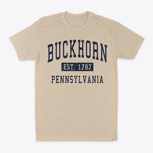 Buckhorn Pennsylvania Classic Established Classic Dad T-Shirt