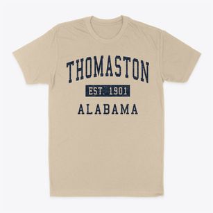 Thomaston Alabama Classic Established Classic Dad T-Shirt