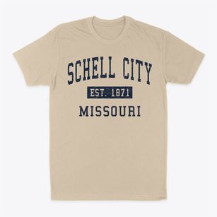 Schell City Missouri Classic Established Classic Dad T-Shirt