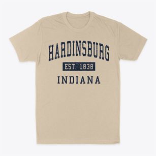 Hardinsburg Indiana Classic Established Classic Dad T-Shirt