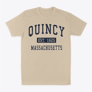 Quincy Massachusetts Classic Established Classic Dad T-Shirt