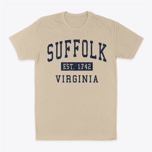Suffolk Virginia Classic Established Classic Dad T-Shirt