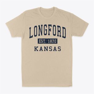 Longford Kansas Classic Established Classic Dad T-Shirt