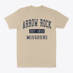 Arrow Rock Missouri Classic Established Classic Dad T-Shirt
