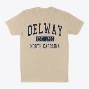 Delway North Carolina Classic Established Classic Dad T-Shirt