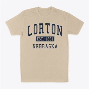 Lorton Nebraska Classic Established Classic Dad T-Shirt