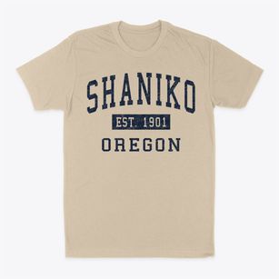 Shaniko Oregon Classic Established Classic Dad T-Shirt
