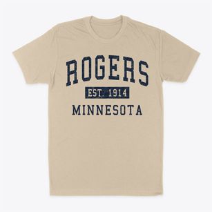 Rogers Minnesota Classic Established Classic Dad T-Shirt