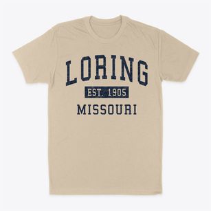Loring Missouri Classic Established Classic Dad T-Shirt
