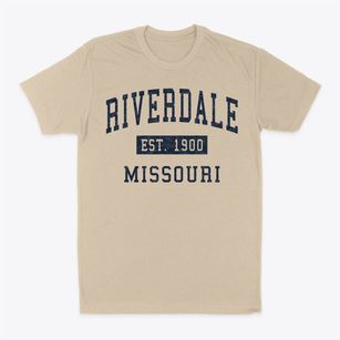 Riverdale Missouri Classic Established Classic Dad T-Shirt