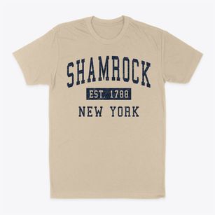 Shamrock New York Classic Established Classic Dad T-Shirt