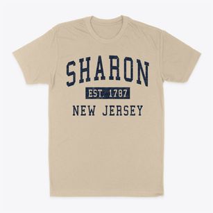Sharon New Jersey Classic Established Classic Dad T-Shirt