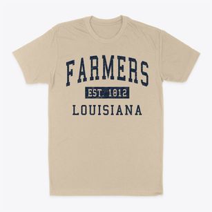 Farmers Louisiana Classic Established Classic Dad T-Shirt