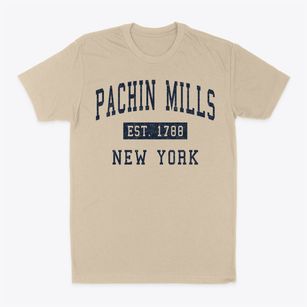 Pachin Mills New York Classic Established Classic Dad T-Shirt