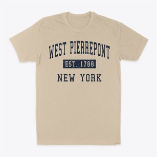 West Pierrepont New York Classic Established Classic Dad T-Shirt