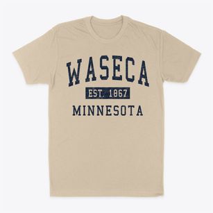 Waseca Minnesota Classic Established Classic Dad T-Shirt
