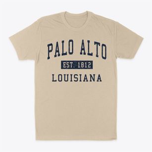 Palo Alto Louisiana Classic Established Classic Dad T-Shirt