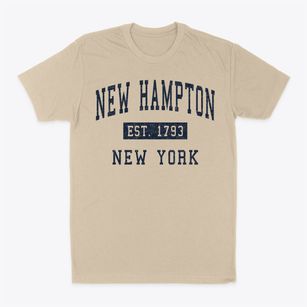 New Hampton New York Classic Established Classic Dad T-Shirt