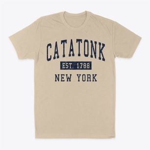 Catatonk New York Classic Established Classic Dad T-Shirt