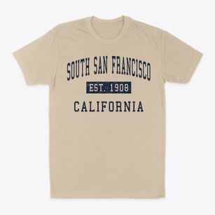 South San Francisco California Classic Established Classic Dad T-Shirt
