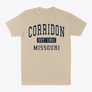 Corridon Missouri Classic Established Classic Dad T-Shirt