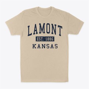Lamont Kansas Classic Established Classic Dad T-Shirt