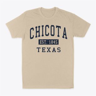 Chicota Texas Classic Established Classic Dad T-Shirt